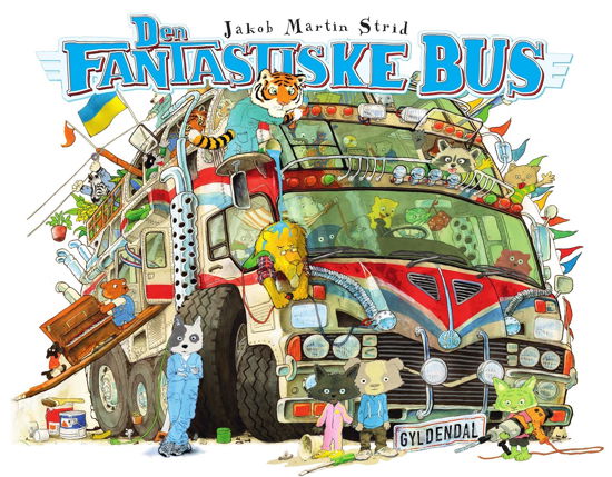 Cover for Jakob Martin Strid · Den fantastiske bus (Gebundesens Buch) [1. Ausgabe] (2023)