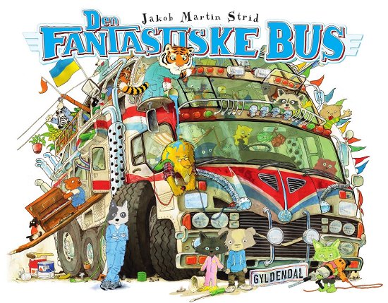 Cover for Jakob Martin Strid · Den fantastiske bus (Bound Book) [1. Painos] (2023)