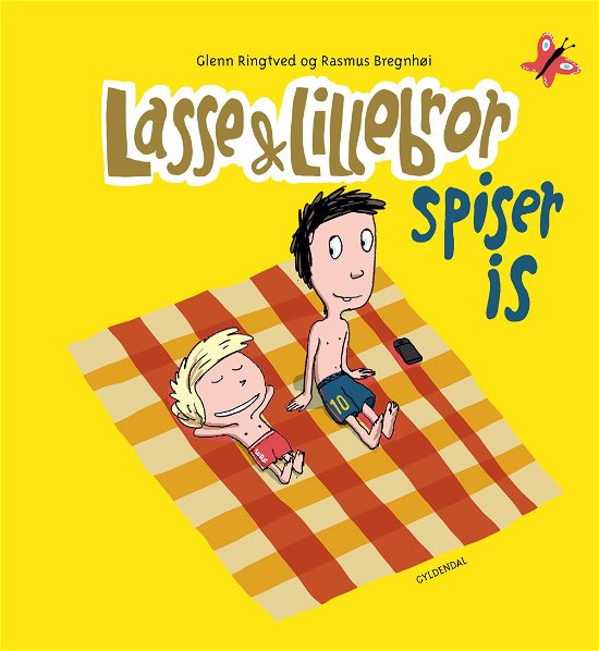 Cover for Glenn Ringtved · Lasse og Lillebror: Lasse og Lillebror spiser is (Bound Book) [1. Painos] (2019)