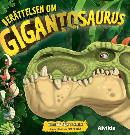 Cover for Berättelsen om Gigantosaurus (Inbunden Bok) (2023)