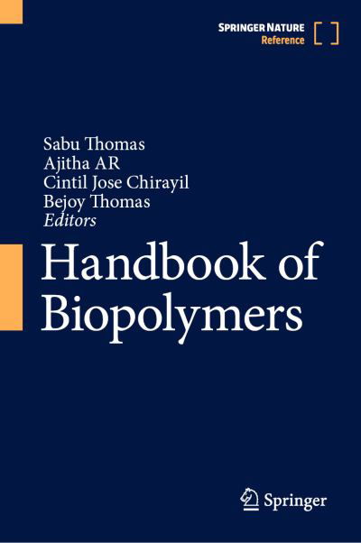Cover for Sabu Thomas · Handbook of Biopolymers - Handbook of Biopolymers (Hardcover Book) [1st ed. 2023 edition] (2023)