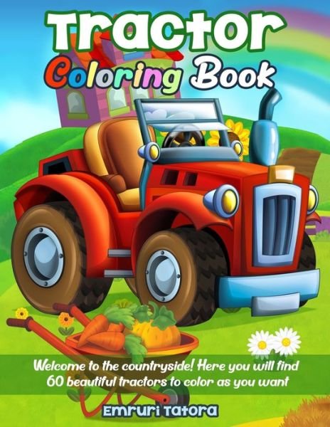 Cover for Emruri Tatora · Tractor Coloring Book (Paperback Bog) (2020)
