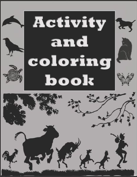 Cover for Hatim Fahoum · Activity and coloring book (Paperback Book) (2020)