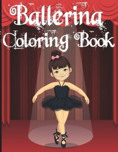 Cover for Meddani Coloring · Ballerina Coloring Book (Pocketbok) (2021)