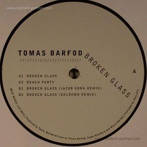 Cover for Tomas Barfod · Broken Glass/ Jacob Korn &amp; Shlohmo Rmx (12&quot;) (2012)