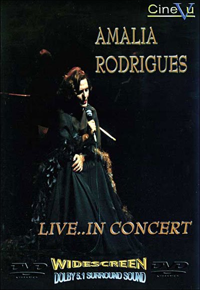 Cover for Amalia Rodrigues · Live in Concert (DVD) (2003)