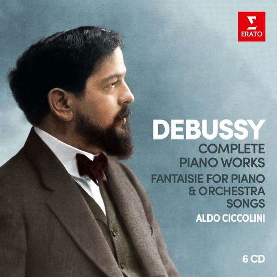 Cover for Aldo Ciccolini · Debussy: Complete Piano Works, (CD) [Remastered edition] (2019)