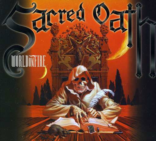 Cover for Sacred Oath · World on Fire (CD) (2012)