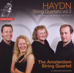 Haydn String Qrts - Vol. 2 - Amsterdam String Quartet - Musique - CHANNEL CLASSICS - 0723385282099 - 16 mars 2009