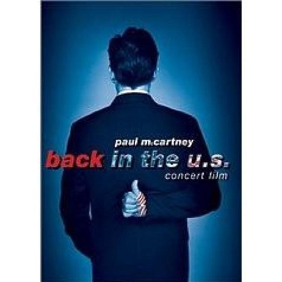 Cover for Paul Mccartney - Back in the U (DVD) (2003)