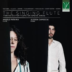 Cover for Angelo Patamia &amp; Alessia Capoccia · The Singing Flute, Fantasies for Flute on Opera Arias (CD) (2025)