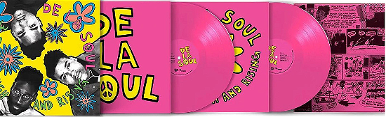 Cover for De La Soul · 3 Feet High Feet And Rising (LP) [Limited Magenta Vinyl Reissue edition] (2023)