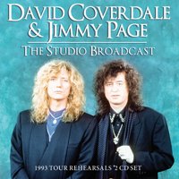 Cover for David Coverdale &amp; Jimmy Page · The Studio Broadcast (CD) (2020)