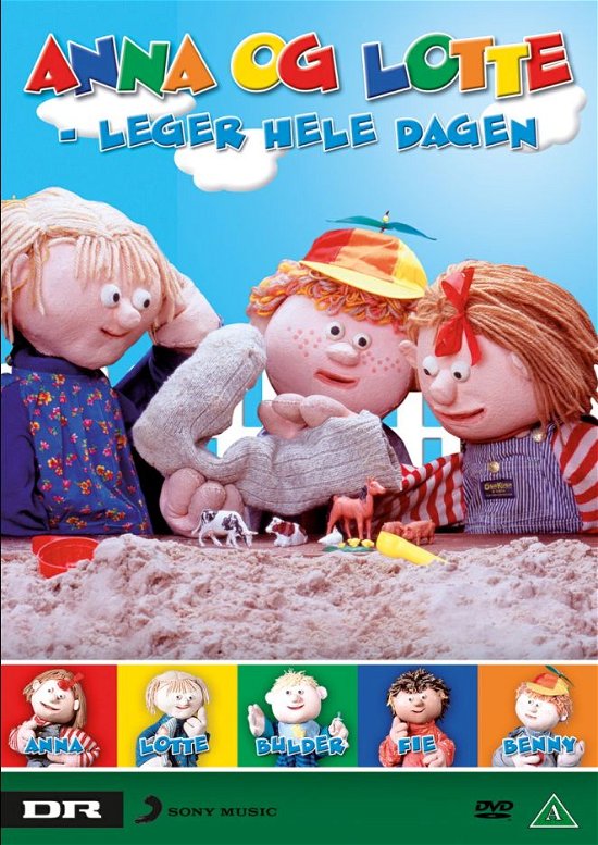 Cover for Anna &amp; Lotte Leger Hele Dagen (DVD) (2009)
