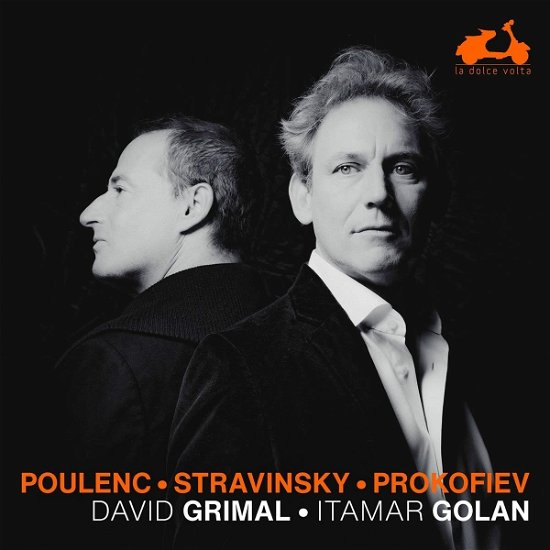 Cover for Grimal, David / Golan, Itamar · Poulenc / Stravinsky / Prokofiev (CD) (2023)
