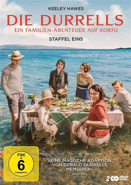 Cover for Hawes / Keeley / Parker,milo / Oconnor,josh/+ · Die Durrells-staffel Eins (DVD) (2020)