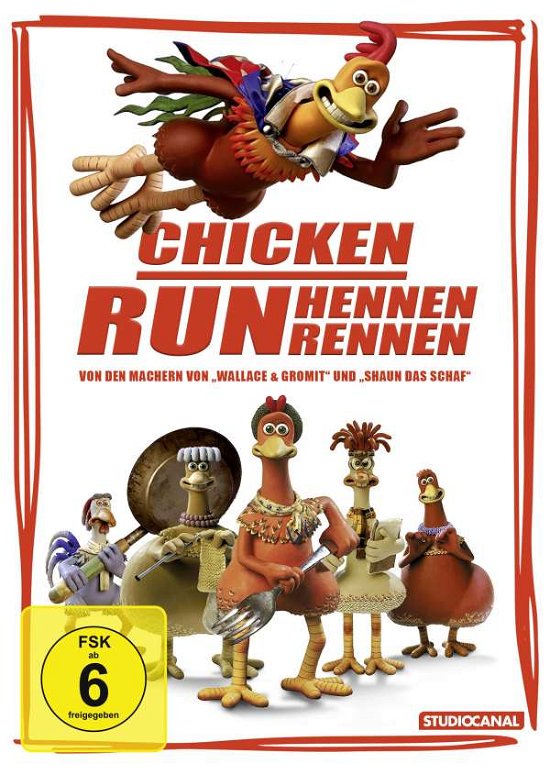 Cover for Chicken Run-hennen Rennen (DVD) (2018)
