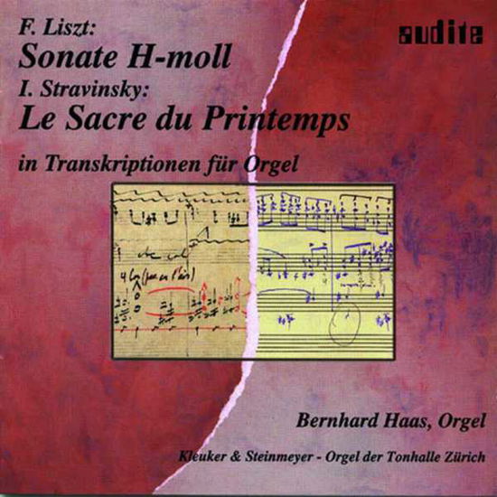 Cover for F. Liszt · Organ Transcriptions (CD) (2013)