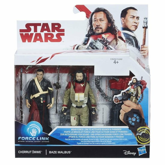 Star Wars Force Link Chirrut Imwe and Baze Malbus - Star Wars Force Link Chirrut Imwe and Baze Malbus - Marchandise - Hasbro - 5010993425099 - 