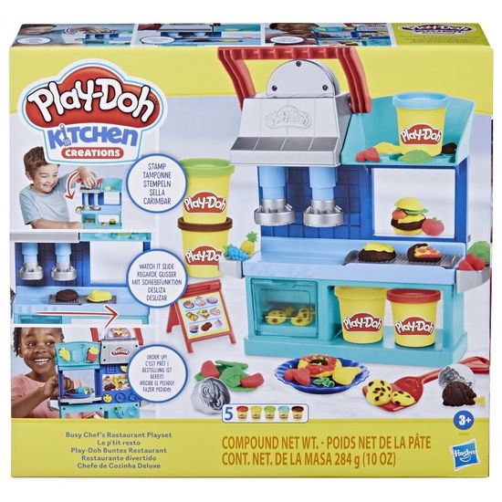 Cover for Play Doh  Busy Chefs  Restaurant Playset Toys · Play-doh Busy Chefs Restaurant (Toys)