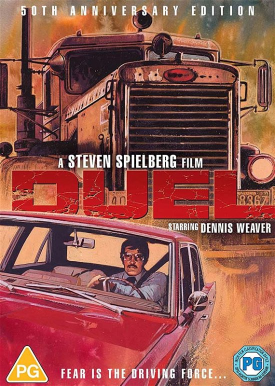Cover for Duel 50th Anniversary Edition DVD · Duel (DVD) (2021)
