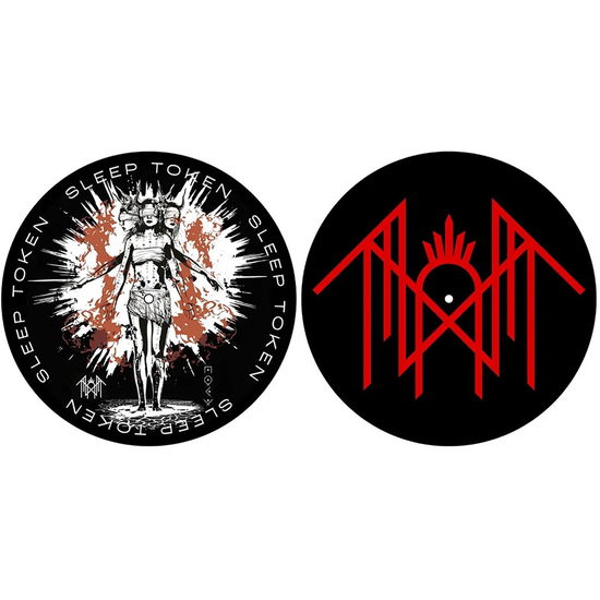 Sleep Token Turntable Slipmat Set: Rain / Sigil - Sleep Token - Muzyka -  - 5056365732099 - 16 października 2024