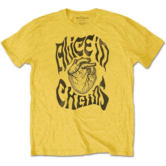 Cover for Alice In Chains · Alice in Chains Unisex T-Shirt: Transplant (T-shirt) [size S] [Yellow - Unisex edition]