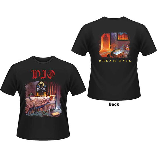 Cover for Dio · Dio Unisex T-Shirt: Dream Evil (Back Print) (T-shirt) [size M] (2024)