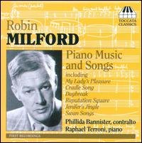 Cover for Milford / Bannister / Terroni · Piano Music &amp; Songs (CD) (2008)