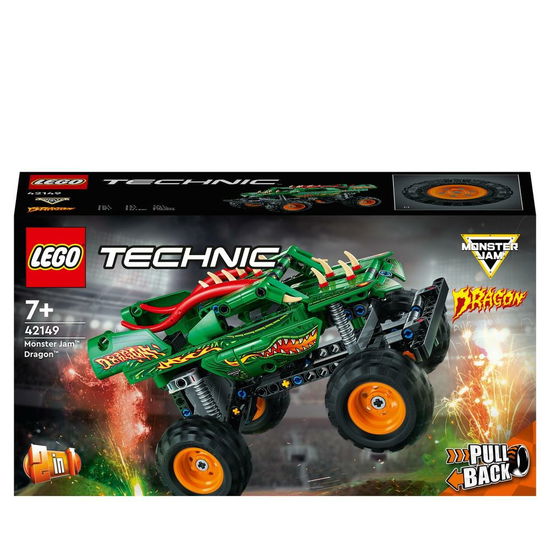 Lego Technic 42149 Monster Jam Dragon - Lego - Koopwaar -  - 5702017400099 - 