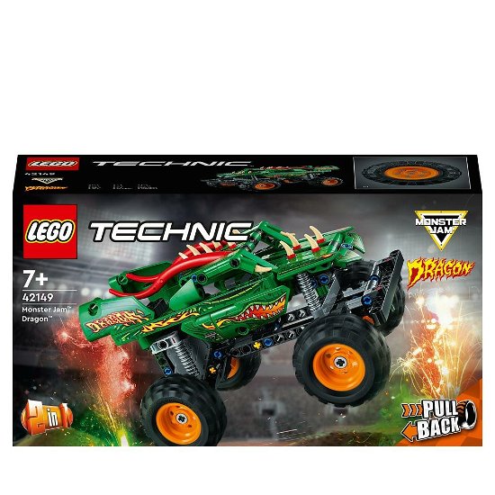 Cover for Lego · Lego Technic 42149 Monster Jam Dragon (Legetøj)