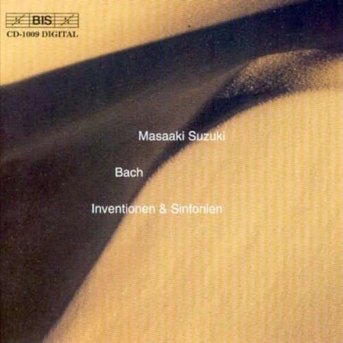 Cover for Bach / Suzuki,masaaki · Inventions &amp; Sinfonias Bwv772-801 (CD) (1999)