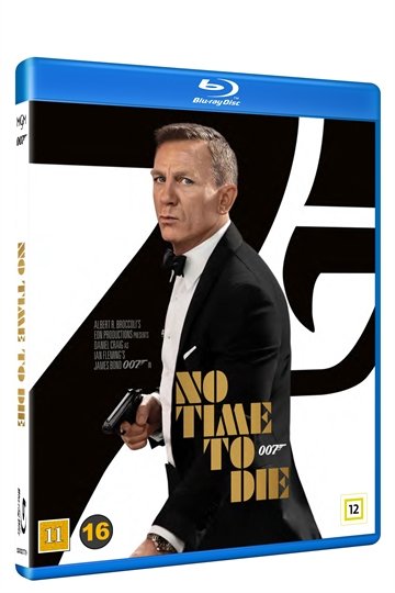 Cover for No Time To Die (James Bond 25) (Blu-ray) (2022)