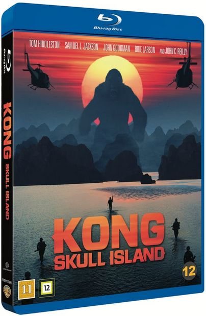 Cover for Tom Hiddleston / Samuel L. Jackson / John Goodman / Baine Larson / John C. Reilly · Kong: Skull Island (Blu-ray) (2017)