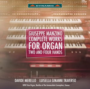 Sämtliche Werke für Orgel zu 2 und 4 Händen - Merello,Davide / Traverso,Luisella - Musique - Dynamic - 8007144077099 - 16 mars 2015