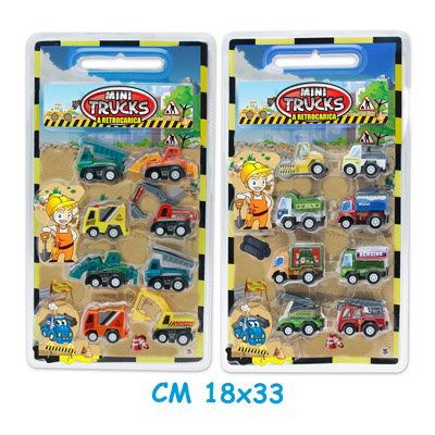 Cover for Teorema · Teorema: Teo'S - Rear-Loading Mini Trucks 8Pcs 2 Mdl (MERCH)