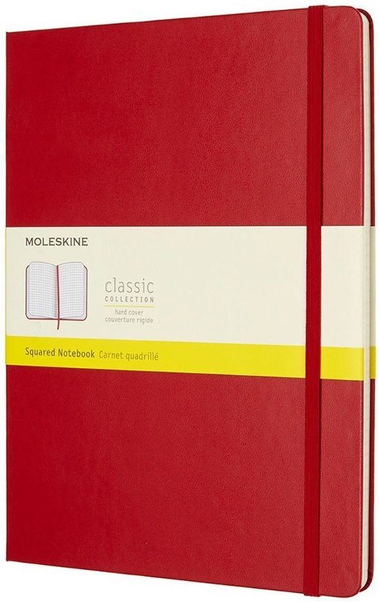 Cover for Moleskin · Moleskine notebook, X-Large, karo (Stationery) (2017)