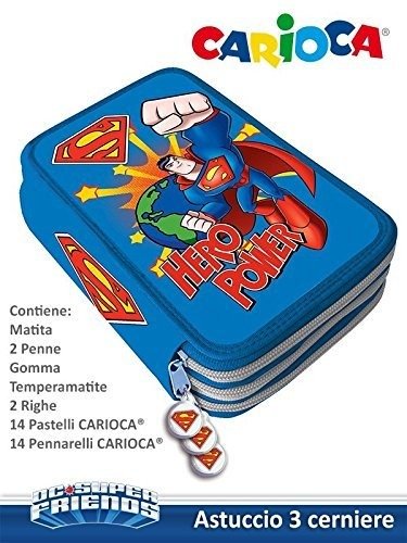 Cover for Dc Comics: Superman · Dc Comics: Superman - Astuccio 3 Zip Carioca (MERCH)