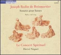 Cover for De Boismortier / Niquet / Concert Spirituel · Sonates Pour Basses (CD) (2005)