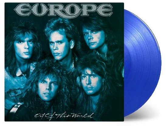 Cover for Europe · Out of This World - Ltd Edt - Blue Transparent Vinyl (LP) [Coloured edition] (2018)