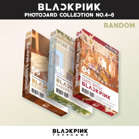 The Game Photocard Collection - BLACKPINK - Merchandise - YG ENTERTAINMENT - 8809949670099 - December 8, 2023