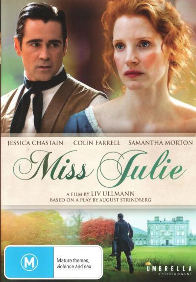 Cover for Miss Julie (DVD) (2015)