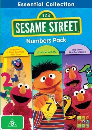 Sesame Street: Numbers 3-pack - Sesame Street - Filmes - ROADSHOW - 9398711228099 - 3 de novembro de 2011