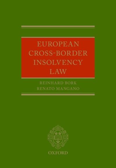 Cover for Reinhard Bork · European Crossborder Insolvency Law (Hardcover Book) (2016)