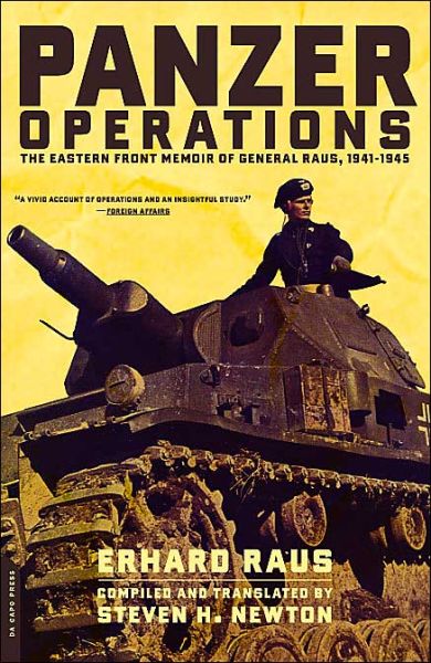 Cover for Erhard Raus · Panzer Operations: The Eastern Front Memoir of General Raus, 1941-1945 (Pocketbok) (2005)