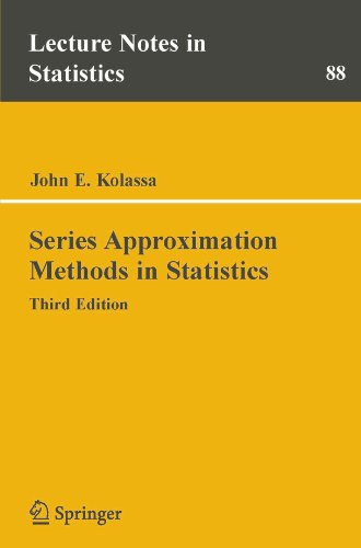 Cover for John E. Kolassa · Series Approximation Methods in Statistics - Lecture Notes in Statistics (Paperback Book) [3rd ed. 2006 edition] (2006)