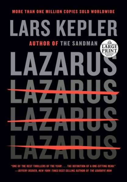 Cover for Lars Kepler · Lazarus A Novel (Buch) (2020)