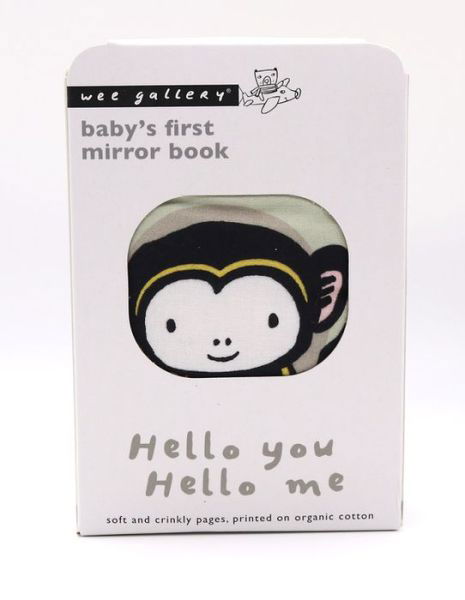 Cover for Surya Sajnani · Hello You, Hello Me: Baby's First Mirror Book - Soft and Crinkly Pages, Printed on Organic Cotton - Wee Gallery (Kartonbuch) (2021)