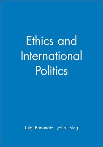 Cover for Luigi Bonanate · Ethics and International Politics (Hardcover Book) (1995)