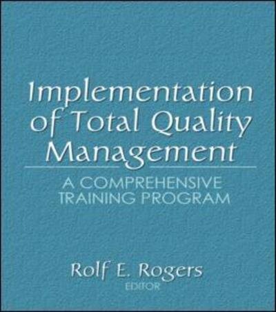 Cover for Erdener Kaynak · Implementation of Total Quality Management: A Comprehensive Training Program (Paperback Book) (1997)
